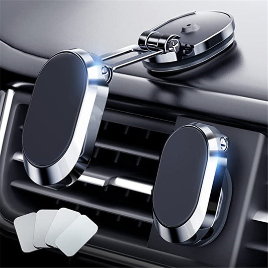 SmartMagnet | Support de téléphone de voiture pliable en métal