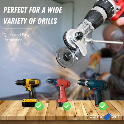 DrillCutPro™ - Metal cutting adapter for drill 