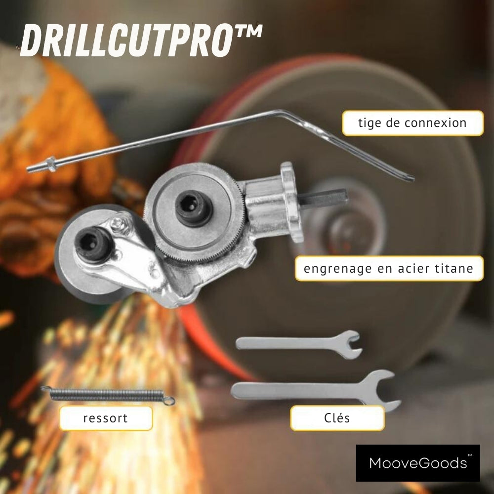 DrillCutPro™ - Metal cutting adapter for drill 