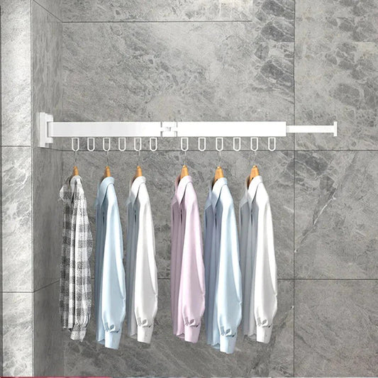 Foldable laundry drying rack